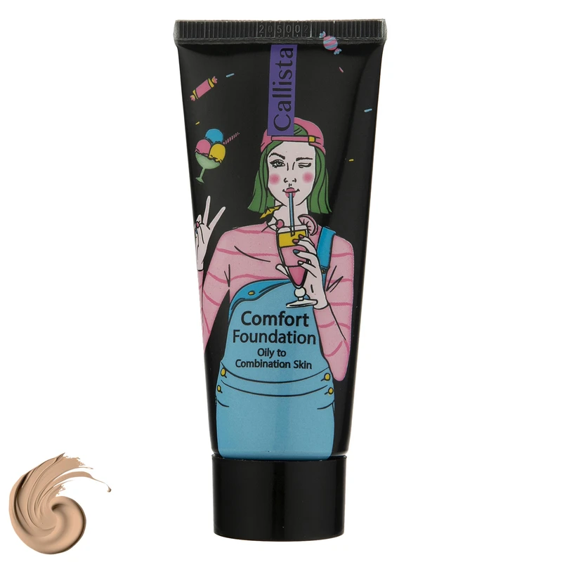 کرم پودر کالیستا مدل Comfort شماره L02 حجم 35 میلی لیتر