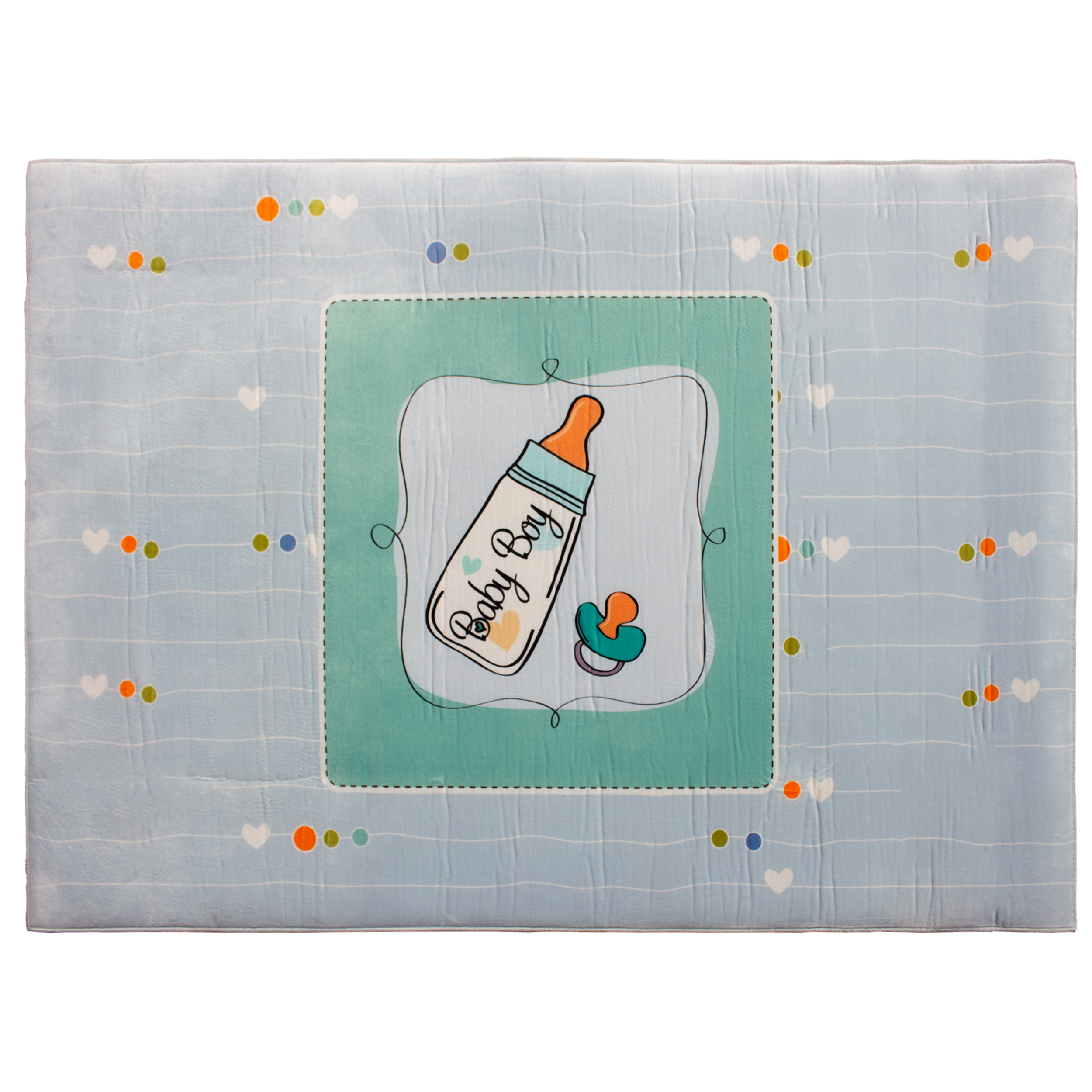 فرش ماشینی جانگل مدل Baby Boy کد 3D-E8