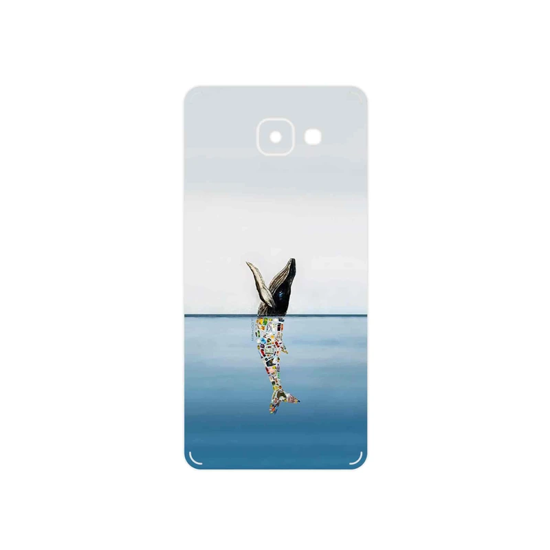 برچسب پوششی ماهوت مدل Collage of Sea Trash مناسب برای گوشی موبایل سامسونگ Galaxy A7 2016