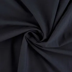 پارچه لباس مدل  کرپ کش مشکی مشکی ساده 1