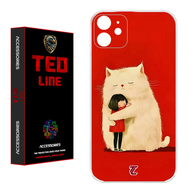 کاور تدلاین طرح گربه کد 1170 مناسب برای گوشی موبایل اپل Iphone 11