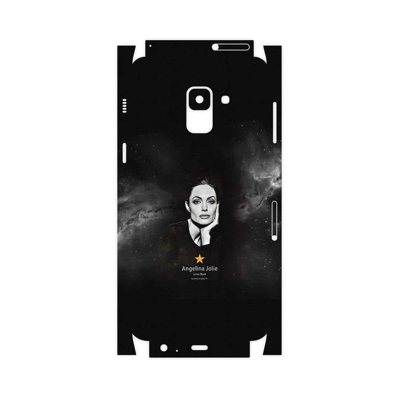 برچسب پوششی ماهوت مدل Angelina Jolie-FullSkin مناسب برای گوشی موبایل سامسونگ Galaxy A8 2018