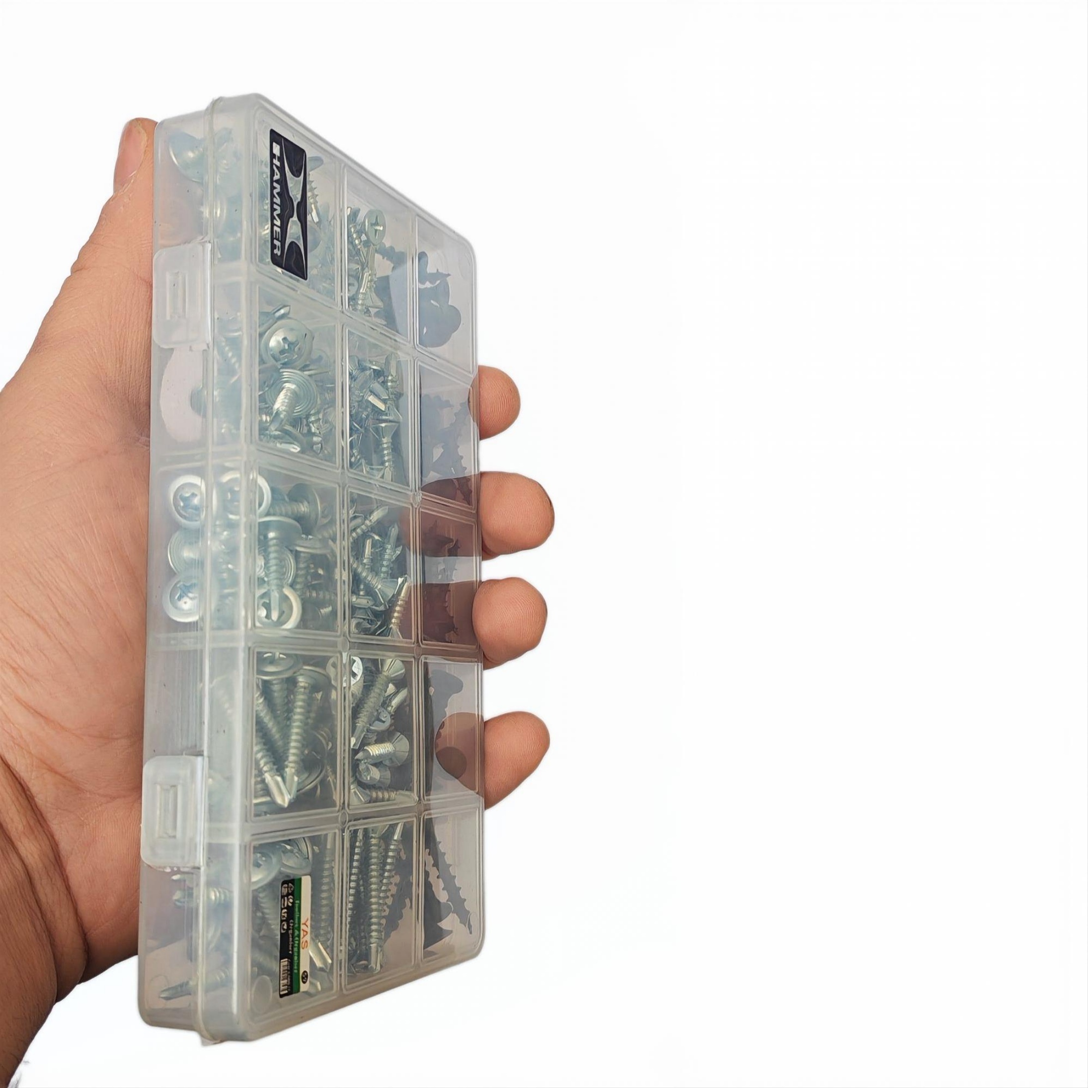 پیچ سرمته و ام دی اف هامر مدل Home FIX K بسته 210 عددی پیچ سرمته و ام دی اف هامر مدل Home FIX K بسته 210 عددی
