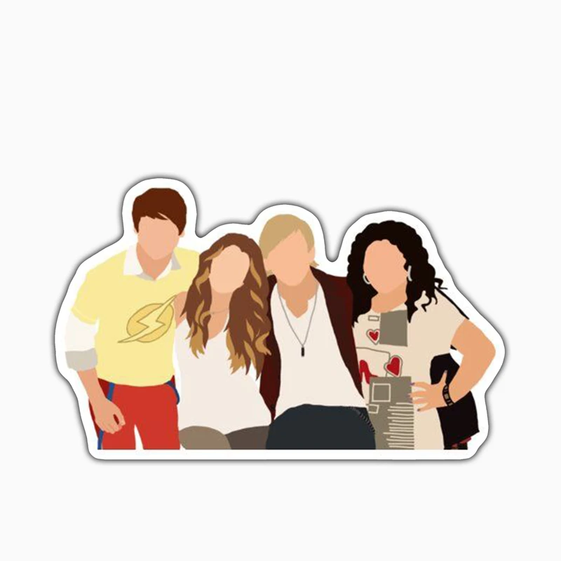 استیکر لپ تاپ و موبایل بووم طرح Austin Show کد ET49