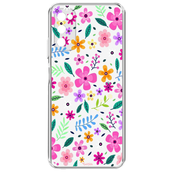 کاور طرح گل مناسب برای گوشی موبایل سامسونگ Galaxy S20 FE