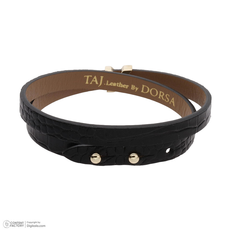 دستبند طلا 18 عیار زنانه تاج مدل G299