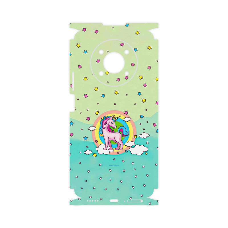 برچسب پوششی ماهوت مدل Rainbow unicorn adventure-FullSkin مناسب برای گوشی موبایل آنر X9 5G