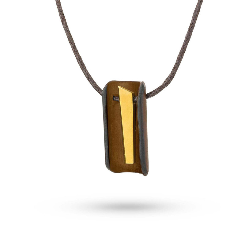 گردنبند طلا 18 عیار مردانه کیا گالری مدل AN098 گردنبند طلا 18 عیار مردانه کیا گالری مدل AN098