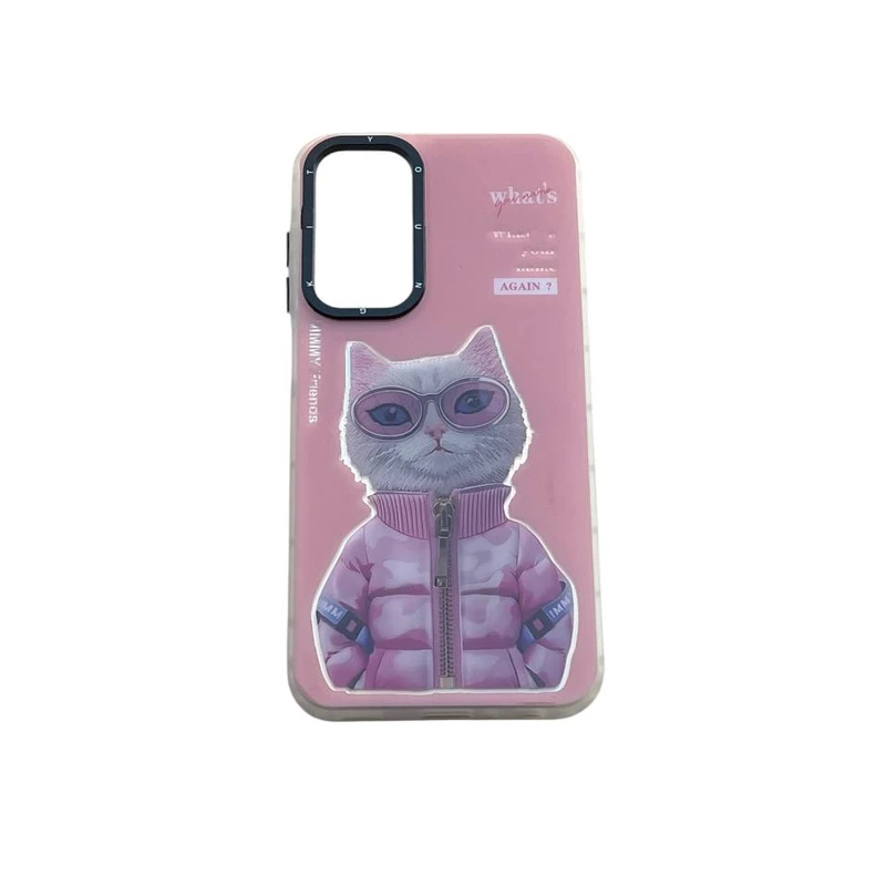 کاور مدل عروسکی طرح گربه کد Nimmy 1234  مناسب برای گوشی موبایل سامسونگ  Galaxy A54