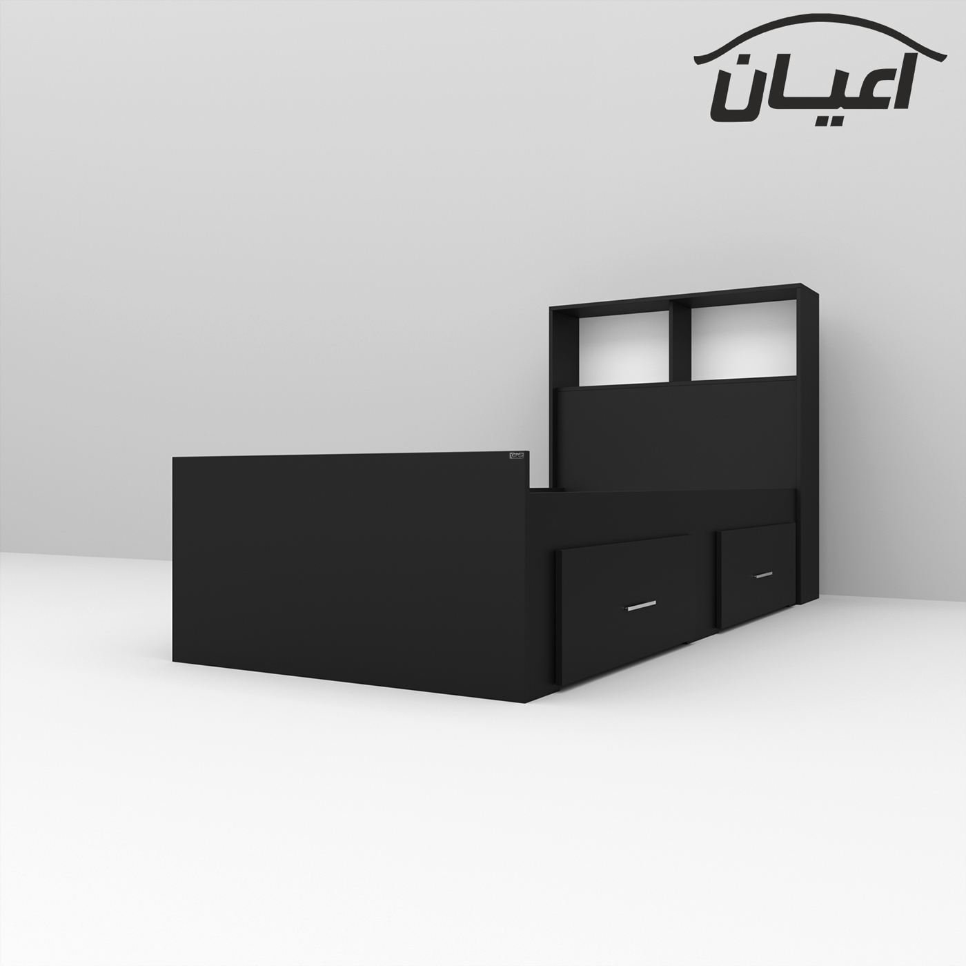 تخت خواب یکنفره اعیان مدل FH275 سایز 90x200 سانتی متر