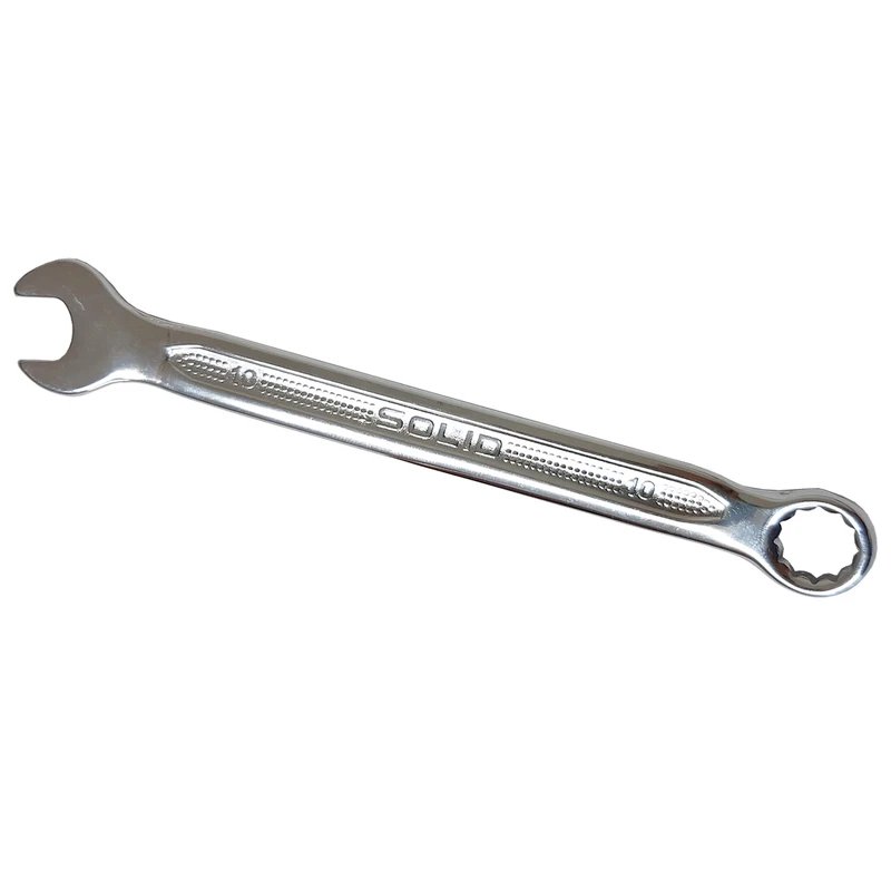 آچار یکسر تخت و یکسر رینگی سولید مدل AT - 10 سایز 10 میلی متر