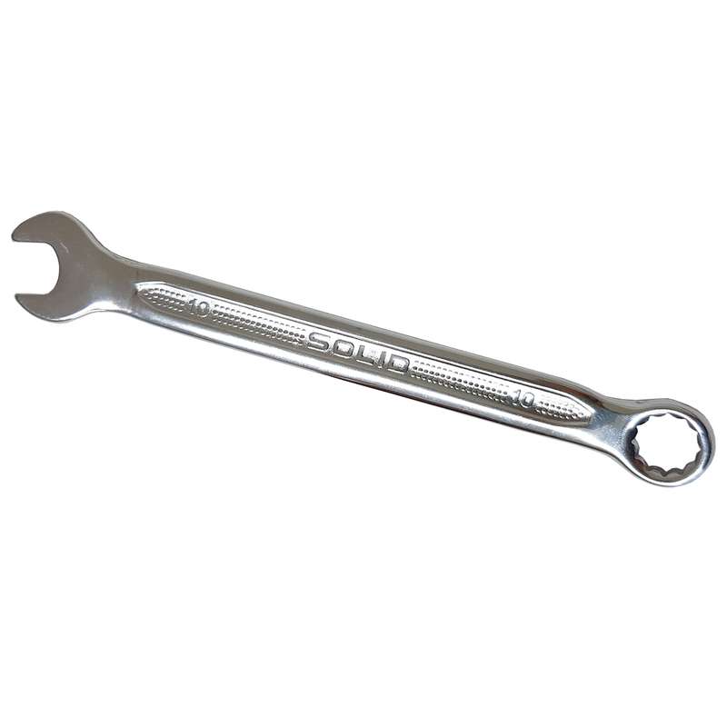 آچار یکسر تخت و یکسر رینگی سولید مدل HT - 0010 سایز 10 میلی متر