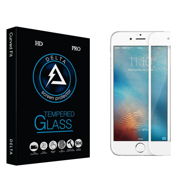 محافظ صفحه نمایش دلتا مدل HD مناسب برای گوشی موبایل اپل iPhone 6/6s