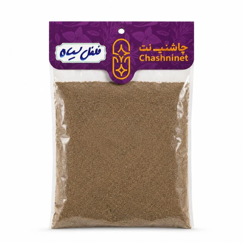 پودر فلفل سیاه چاشنی نت -80 گرم