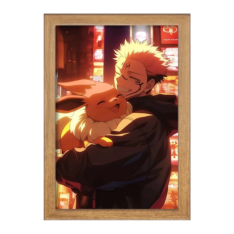 تابلو خندالو مدل انیمه پوکمون (pokemon) کد F9788