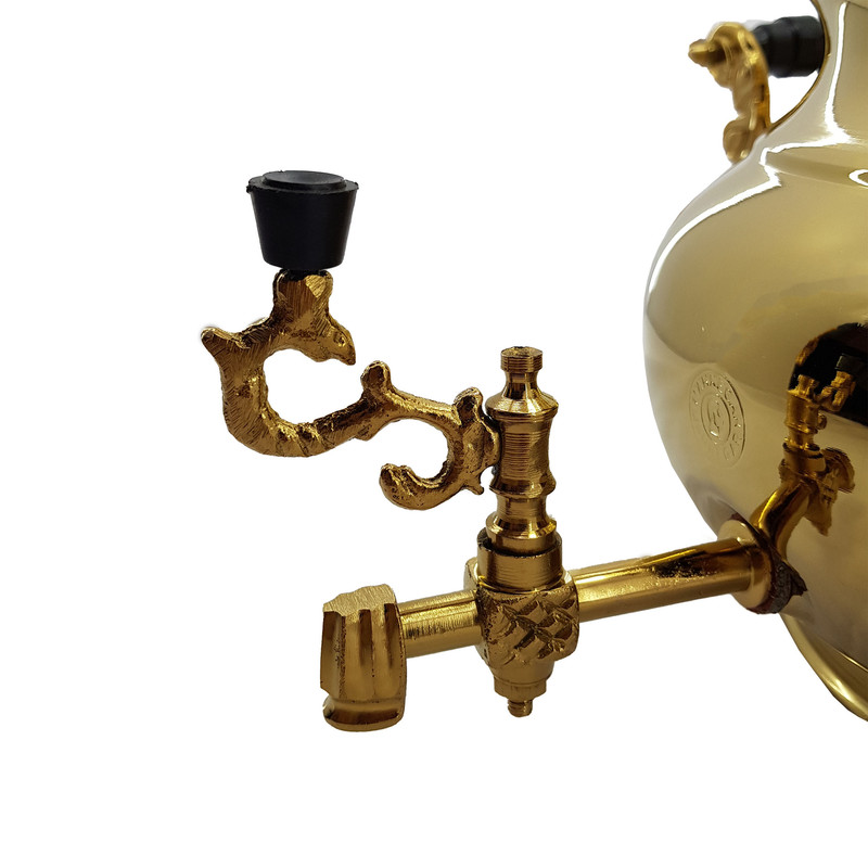 سماور گازی مدل عروس کد J301 ظرفیت 6 لیتر