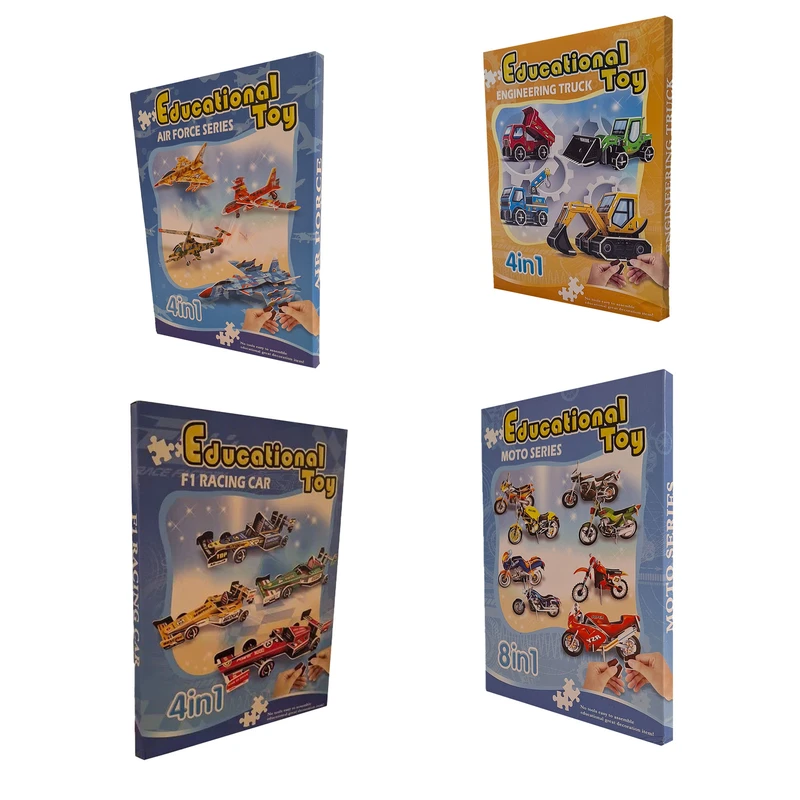 ساختنی 267 تکه مدل A27 بسته 4 عددی