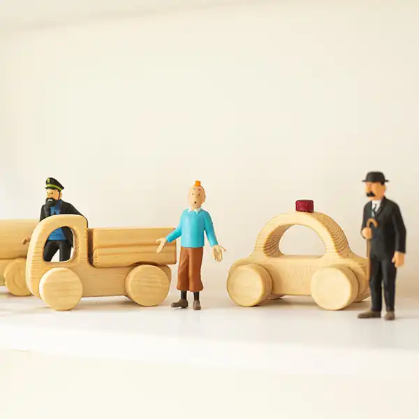 اسباب بازی چوبی مدل پلیس کد 43014