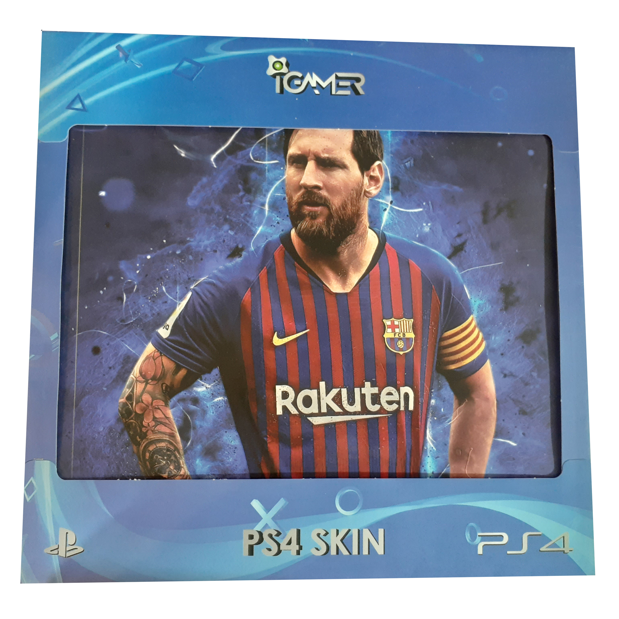 برچسب پلی استیشن ۴ مدل messi
