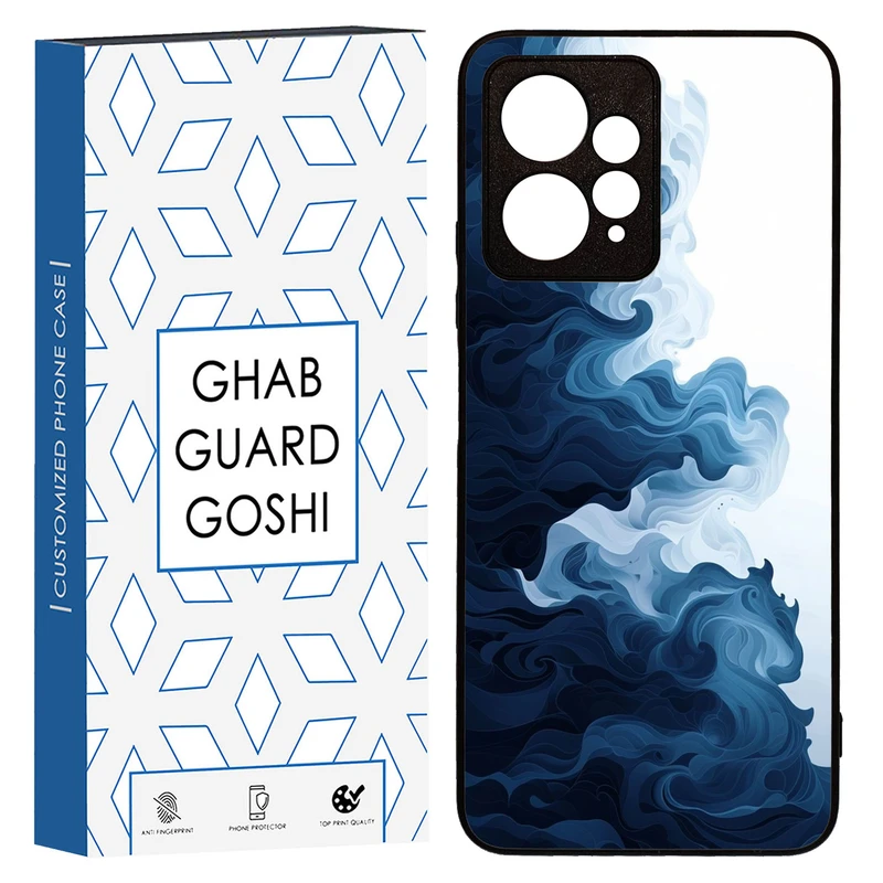 کاور قاب گارد گوشی طرح آبرنگی کد TPU-174 مناسب برای گوشی موبایل شیائومی Redmi Note 12 4G