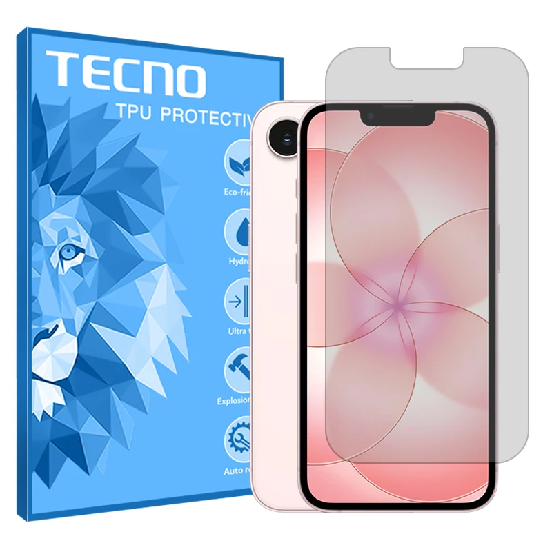 محافظ صفحه نمایش مات تکنو مدل هیدروژلی مناسب برای گوشی موبایل اپل iPhone 17e