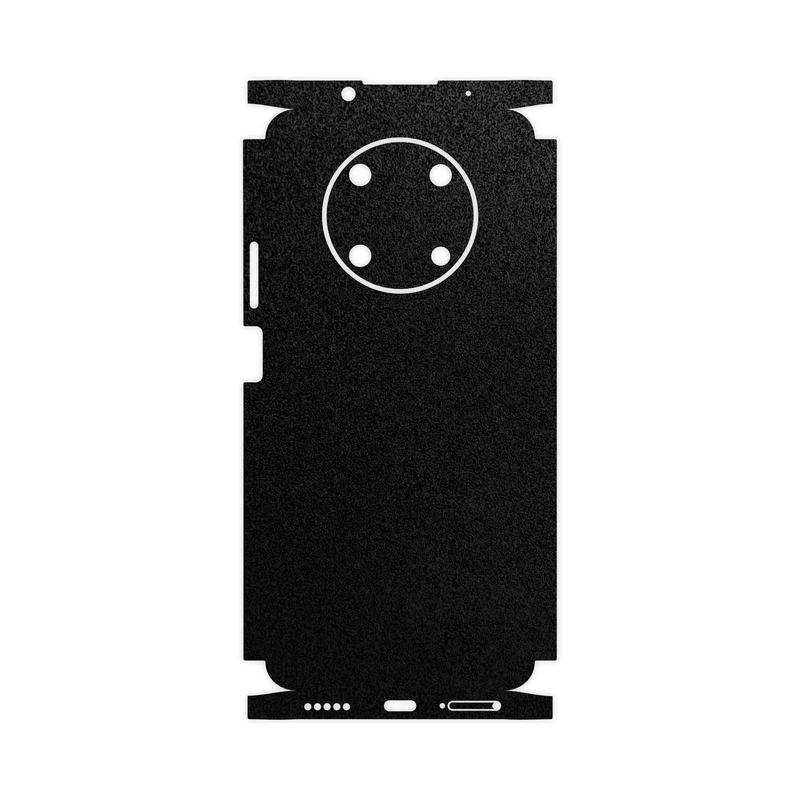برچسب پوششی ماهوت مدل Black-Suede-FullSkin مناسب برای گوشی موبایل هوآوی Nova Y90