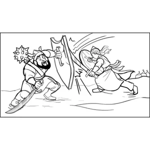 کاغذ رنگ آمیزی طرح حضرت قاسم 002 بسته 50 عددی