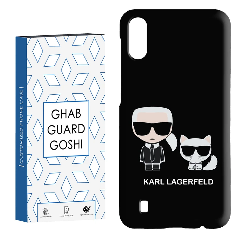 کاور قاب گارد گوشی طرح karl کد Dimo-042 مناسب برای گوشی موبایل سامسونگ Galaxy M10 