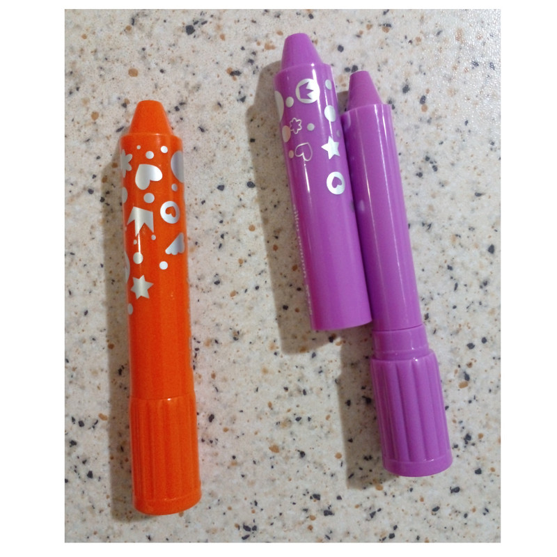 مداد شمعی 36 رنگ طرح silky crayon مدل پیچی