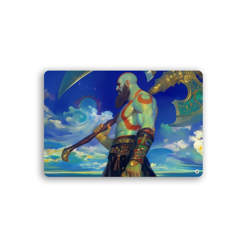 ماوس پد مخصوص بازی شادیت مدل god of war کد616 سایز37*24سانتیمتر