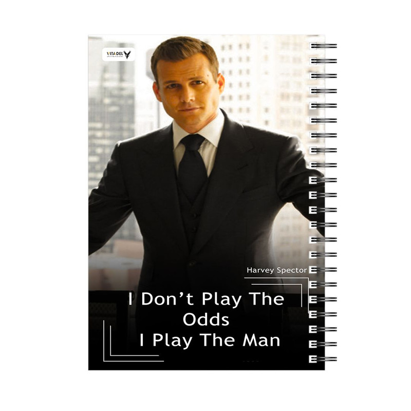 دفتر 60 برگ ویتادل طرح سوتس کد 4