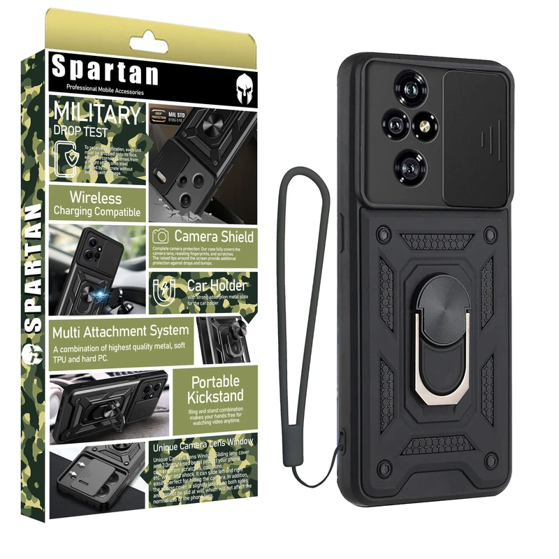 کاور اسپارتان مدل Defender Armor Strap مناسب برای گوشی موبایل آنر 200 به همراه بند