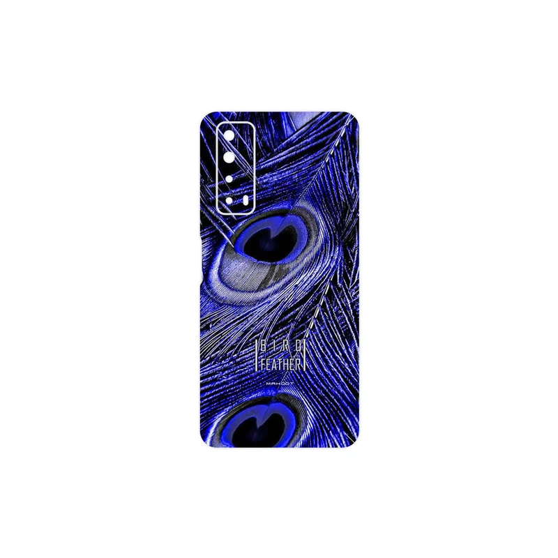 برچسب پوششی ماهوت مدل Purple Feather مناسب برای گوشی موبایل هوآوی Y7a