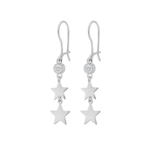 گوشواره نقره عصایی زنانه اقلیمه مدل EN1924