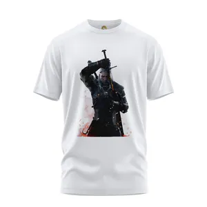 تی شرت آستین کوتاه مردانه هومرو مدل TW525 طرح ویچر