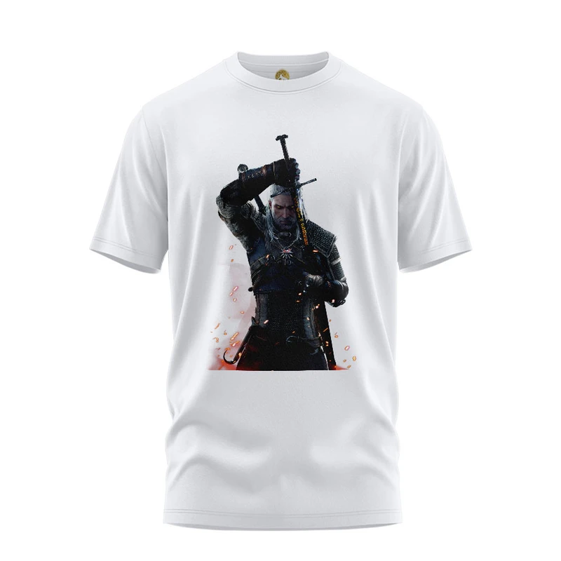 تی شرت آستین کوتاه مردانه هومرو مدل TW525 طرح ویچر