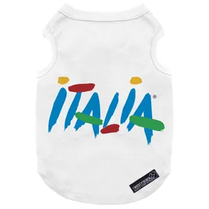  لباس سگ و گربه 27 طرح My Italy کد MH294 سایز L