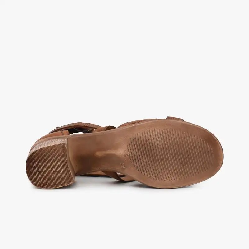 صندل زنانه چرم تهران مدل L73A