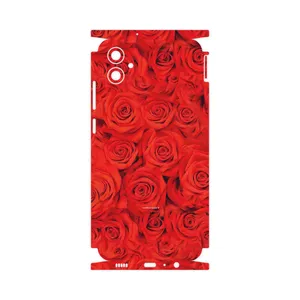 MAHOOT Red_Flower-FullSkin Cover Sticker for Samsung Galaxy M04
