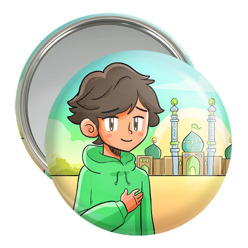 آینه جیبی خندالو مدل نیمه شعبان کودکانه کد 25524