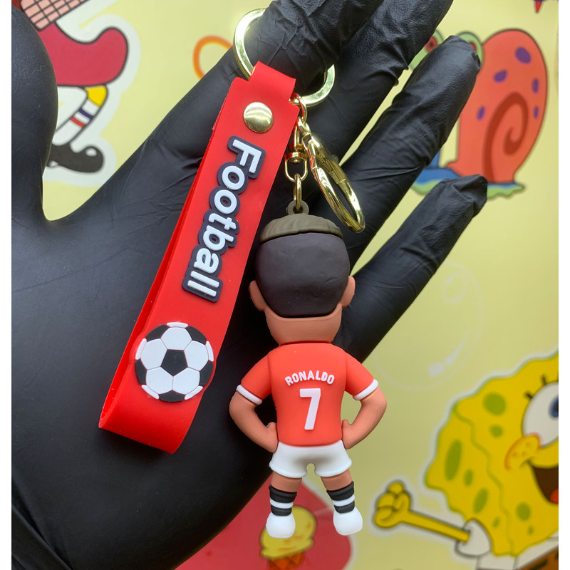 جاکلیدی مدل سیلیکونی طرح رونالدو با لباس منچستر یونایتد