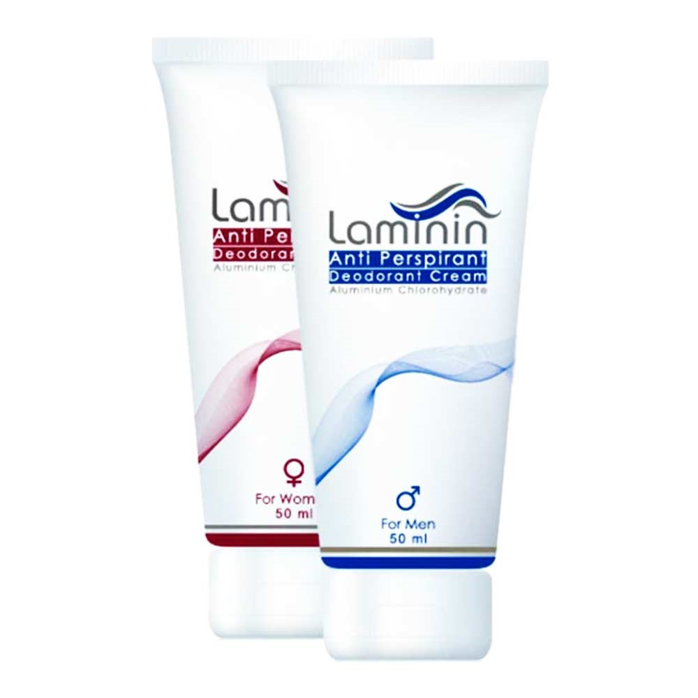 کرم ضد تعریق لامینین کد 002 حجم 50 میلی لیتر مجموعه 2 عددی