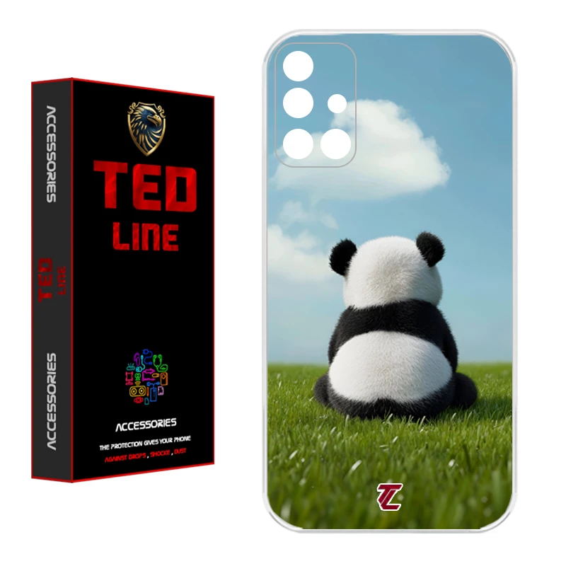 کاور تدلاین طرح پاندا کد 1150 مناسب برای گوشی موبایل سامسونگ Galaxy A71