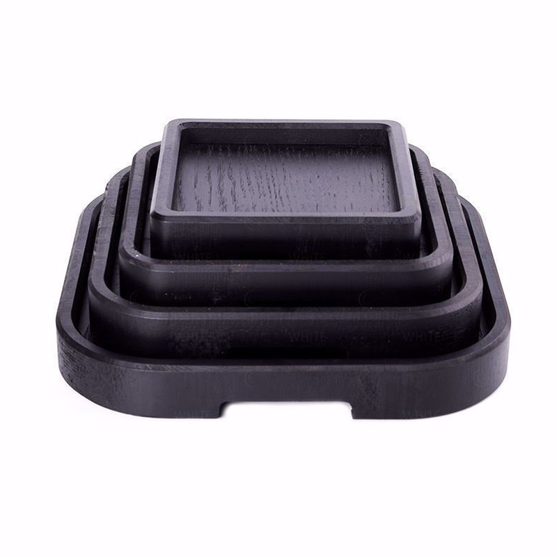 سینی وایت پلیت مدل WOODENABBA کد 6266