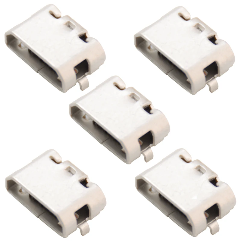 سوکت شارژ موبایل مدل 4C مجموعه 5 عددی