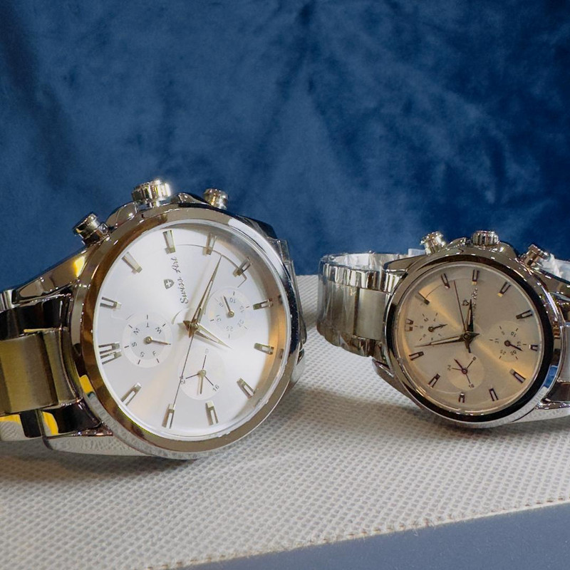 ست ساعت مچی عقربه‌ای زنانه و مردانه سوئیس آرت مدل 920150.151-01