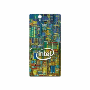 MAHOOT Intel Brand Cover Sticker for Sony Xperia Z