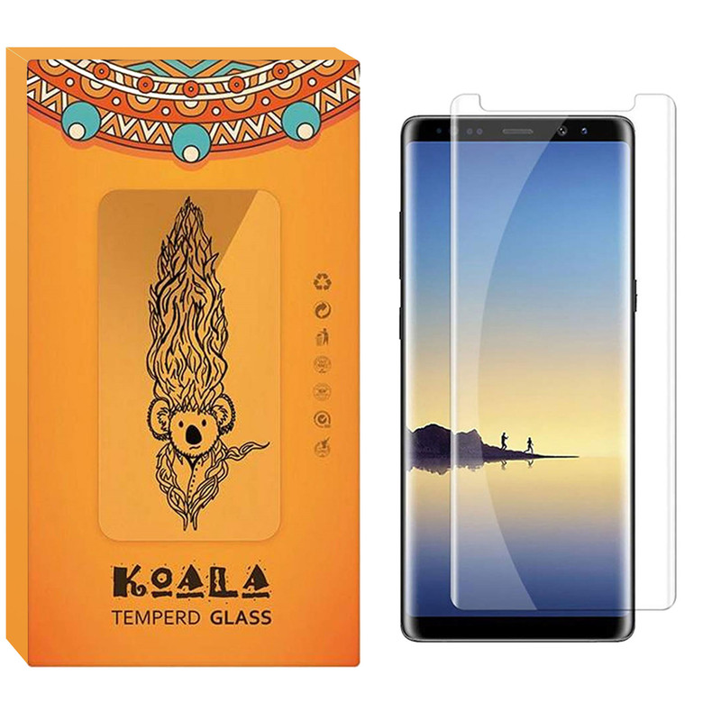 محافظ صفحه نمایش یووی لایت کوالا مدل VL_01 مناسب برای گوشی موبایل سامسونگ Galaxy Note 8