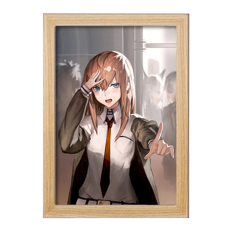 تابلو خندالو مدل کوریسو ماکیسه انیمه اشتاینز گیت  کد 17468