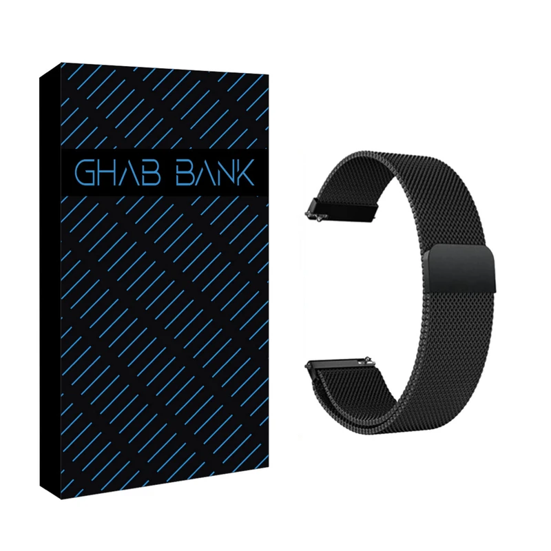 بند قاب بانک مدل MILANES مناسب برای ساعت هوشمند سامسونگ GEAR S3 CLASSIC / WATCH 3 45 / R840 / GALAXY WATCH 46 / WATCH CLASSIC R770